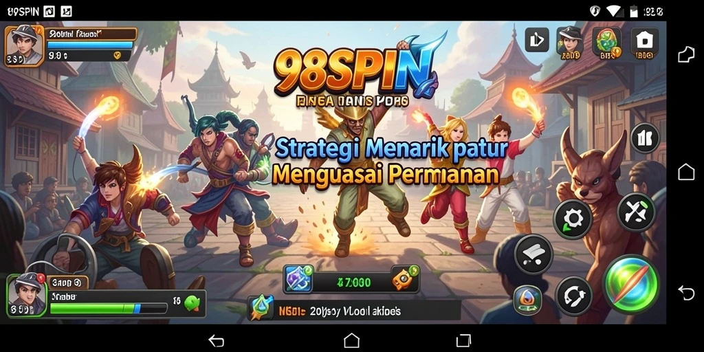 Gameplay seru dalam 98SPIN menantang strategi Anda.