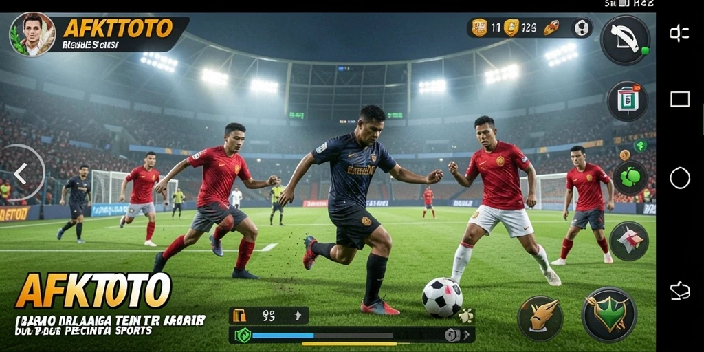 Tampilan gameplay AFKTOTO yang seru dan menantang para pemain.