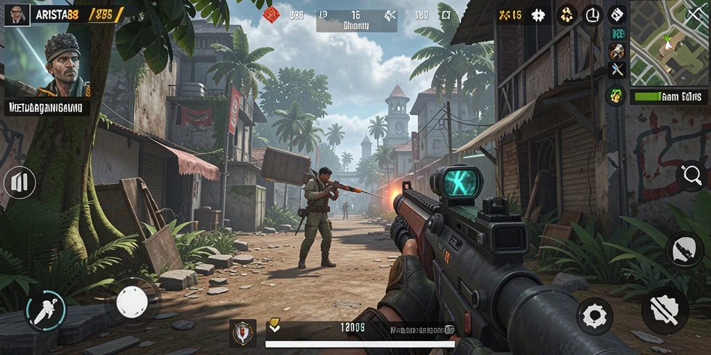 Tampilan gameplay ARISTA88 yang seru dan menantang dalam genre TPS.