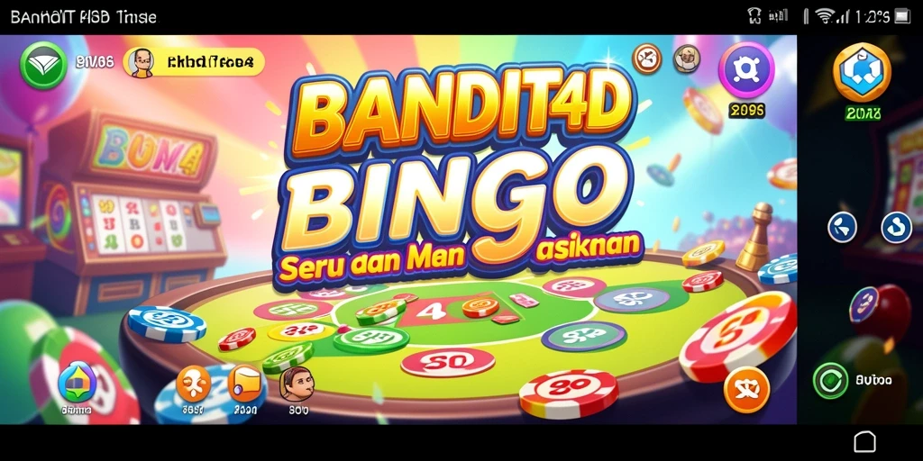 Gameplay seru dan interaktif dalam BANDIT4D Bingo.