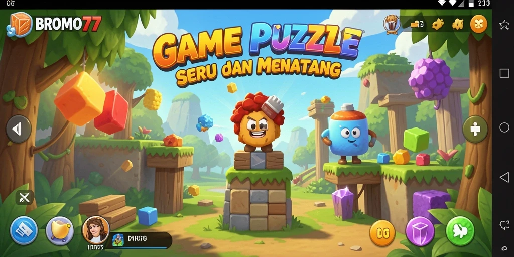 Gameplay seru BROMO77 dengan berbagai teka-teki menarik.