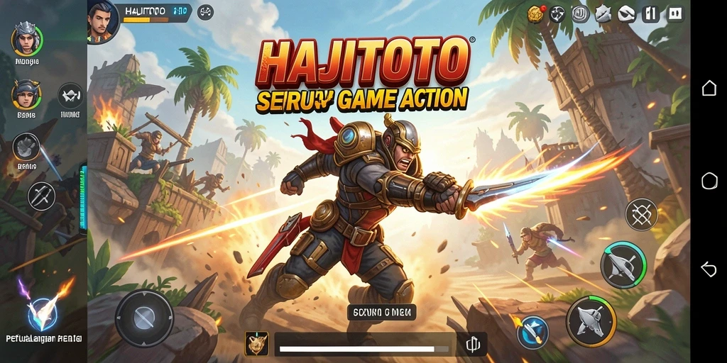 Tampilan gameplay intens di <strong>HAJITOTO</strong> dengan aksi luar biasa.