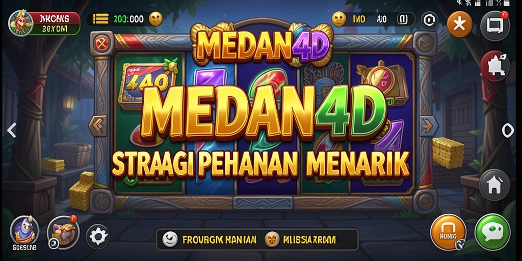 Tangkapan layar MEDAN4D menampilkan aksi menegangkan dalam permainan Tower Defense.