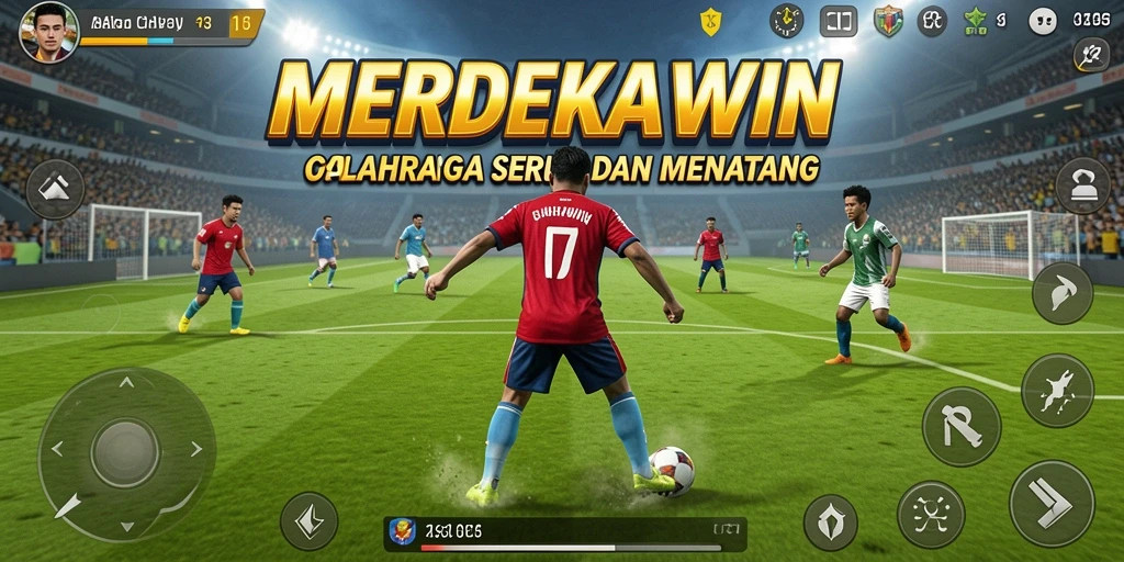 Tangkapan layar utama dari gameplay seru MERDEKAWIN.