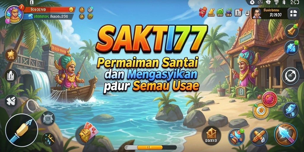 Tampilan gameplay menarik dari SAKTI77 yang menyenangkan.