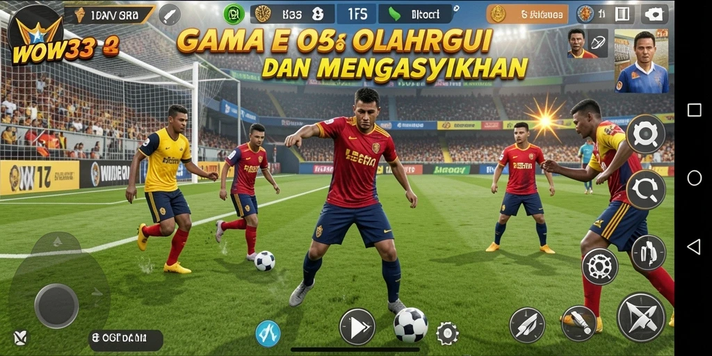 Tampilan gameplay WOW33 yang penuh aksi dan kompetitif.